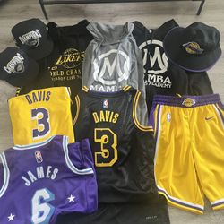Lot of Los Angeles Lakers Stuff Hat Black Mamba Jerseys Hoodies