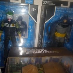 McFarlane Batman White Knight Figures