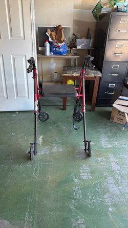 Walker with Seat