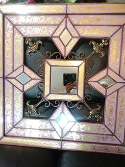 Very unique Diamond mirror
