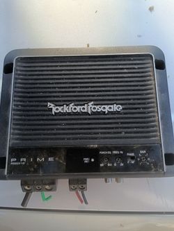 Car amplifier