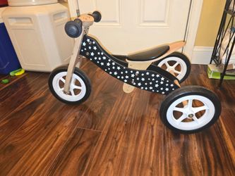 Wooden Balance Bike Coco Village 2-in-1 Kids 18 months - 5 years Tricycle to 2-Wheel Balance Bike