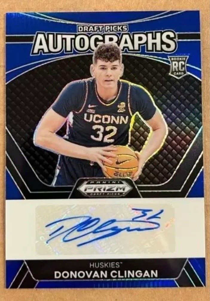 Really Nice Pair Of Donovan Clingans ,both Autographed One Is Numbered ..# 92/149...Both Mint...