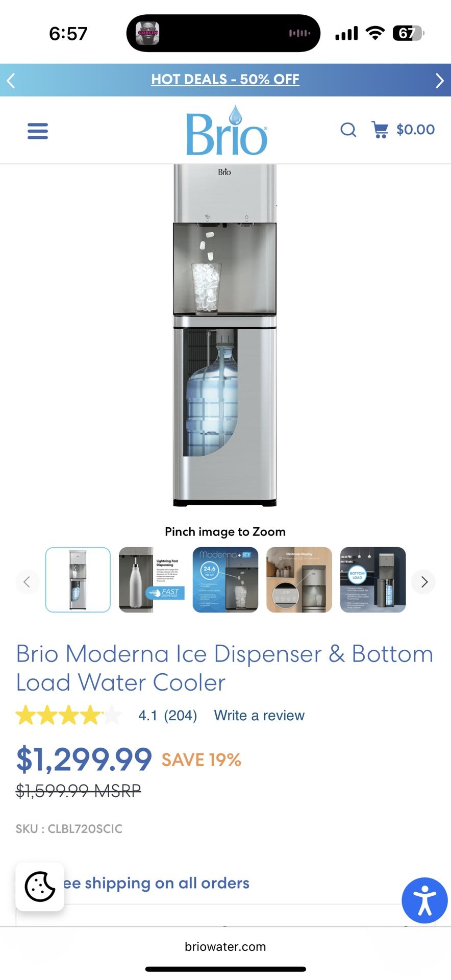 Water Dispenser 