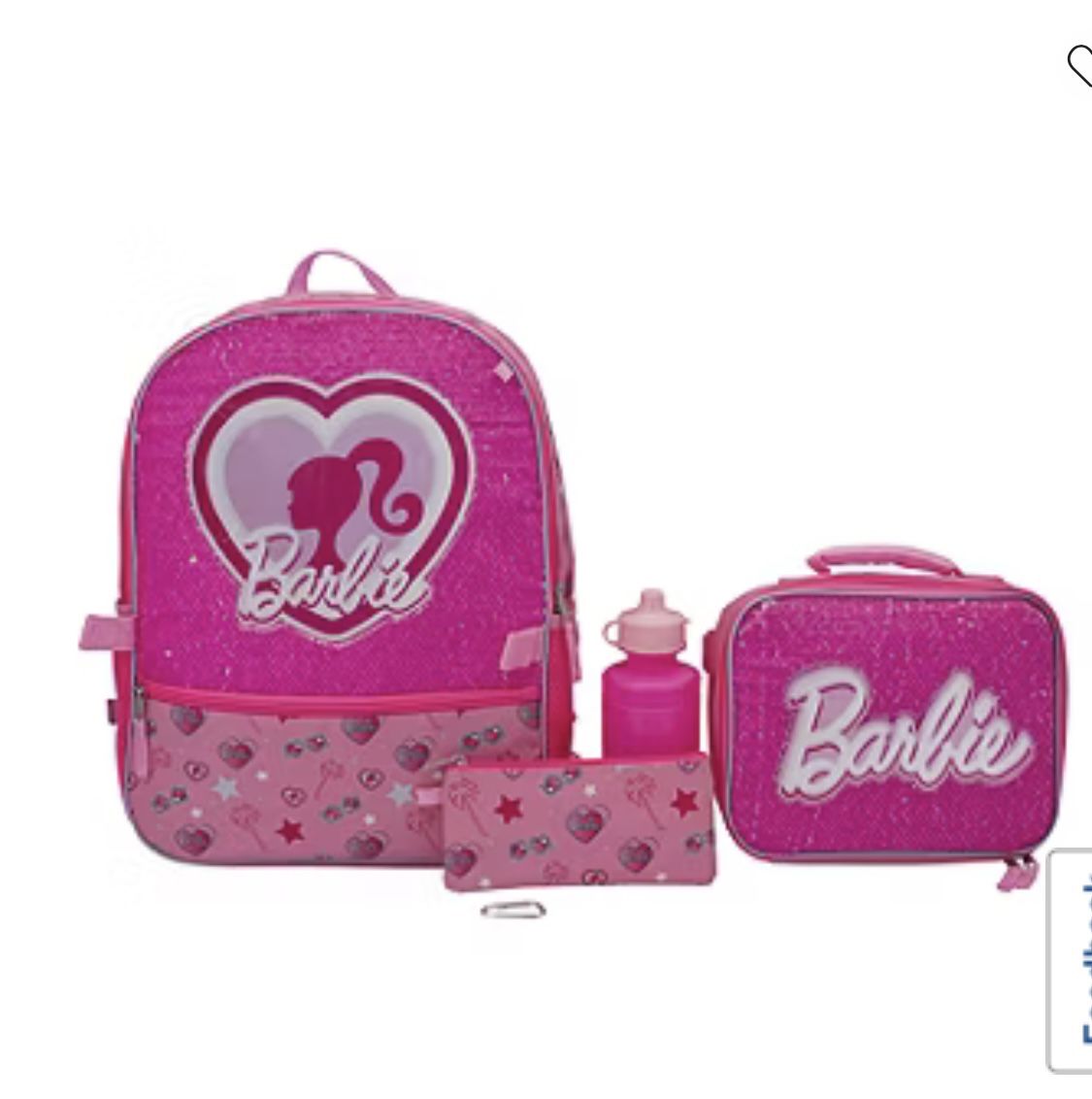 Barbie Backpack/ Lunchbox Set