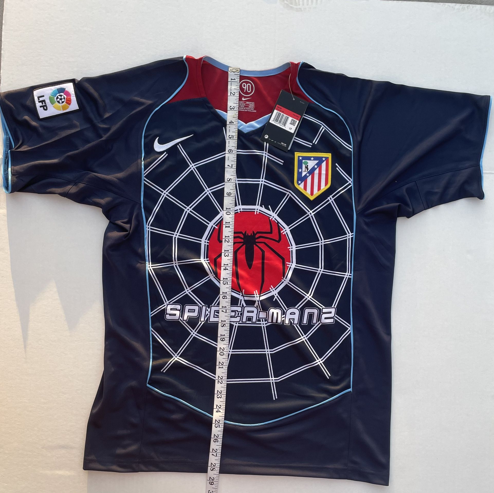 BNWT**/F. Torres #9/ Atletico Madrid Spiderman 2 Jersey (Kit) 04