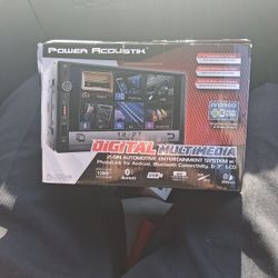 Power Acoustik Digital Multi Media Car Receiver