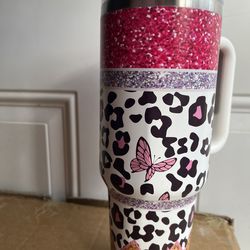 Cheetah 40 Oz Cup