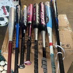 Softball Kids Bats ,and Balls