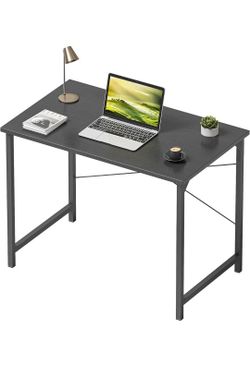 Cubiker 55 Inch Black Desk