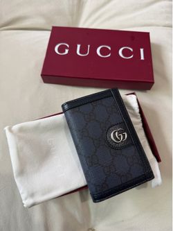 Gucci Card Holder Deep Blue BNew