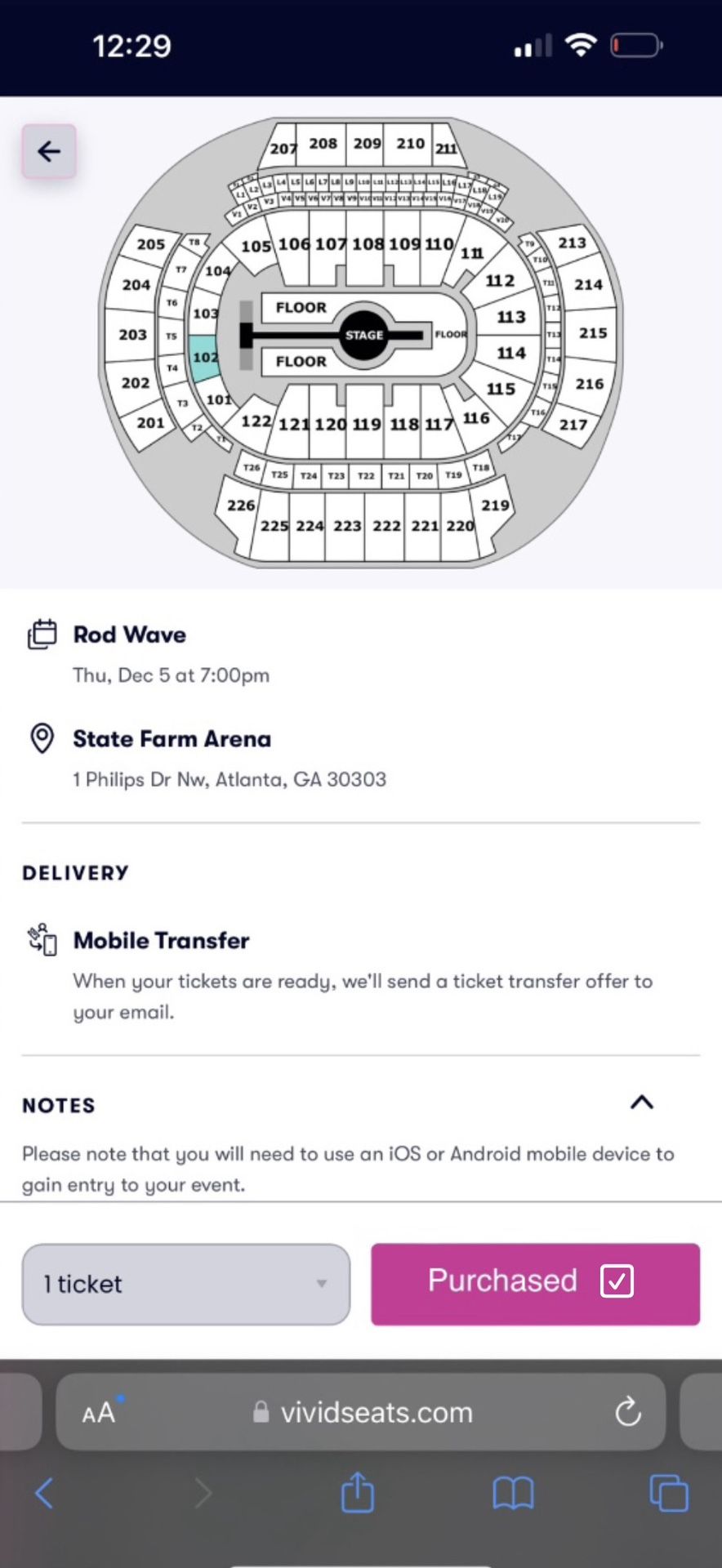 “Rod wave” State Farm Arena Tickets On Sale Dec 5th