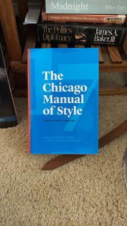 The Chicago Manual Of Style