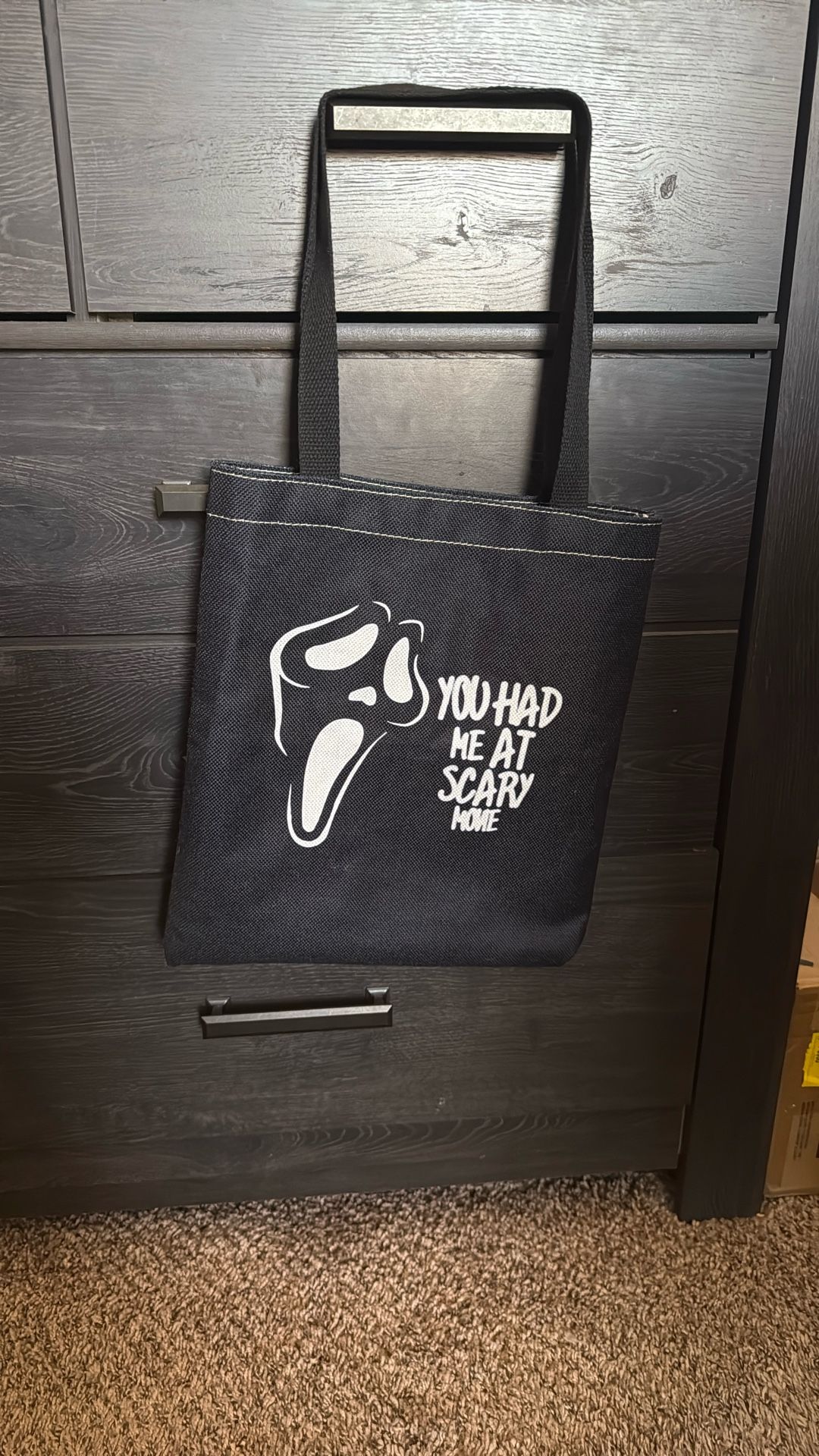 Scary Movie Tote Bag