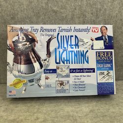 Silver Lightning Cleaner Tarnish Remover With Bonus Jewelry Lightning!! NEW