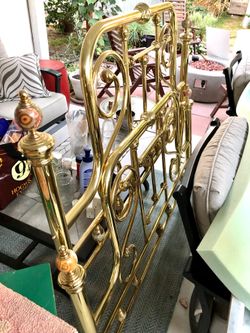 Vintage Brass Bed Frame