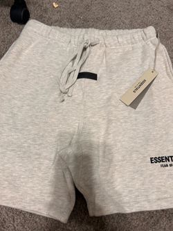 Essential Fear of God Light Oatmeal Shorts
