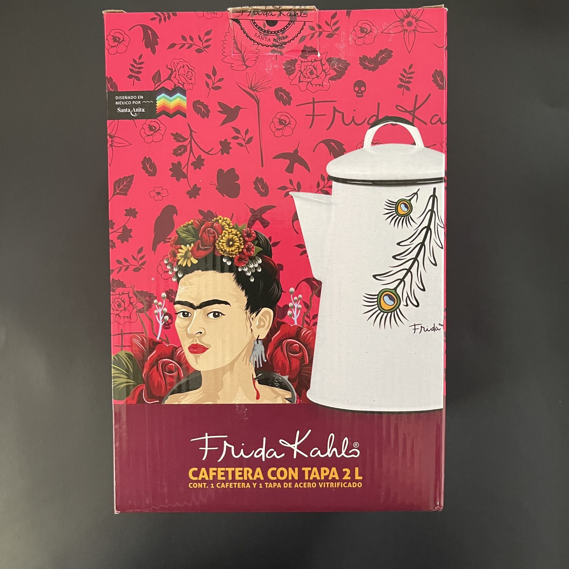 Frida Kahlo, Dining, Frida Kahlo Cafetera Con Tapa 2l