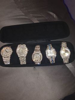 Iced out watches
