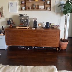 Walnut Wood Sideboard 