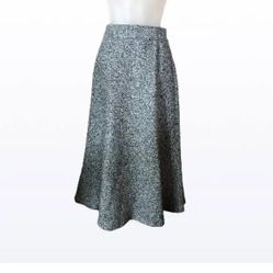 Chelos Retro Look Gray Long Skirt (F3)