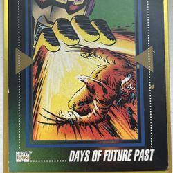 Days Of Future Past Trading Card 1992 