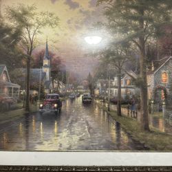 Large Thomas Kincaid picture