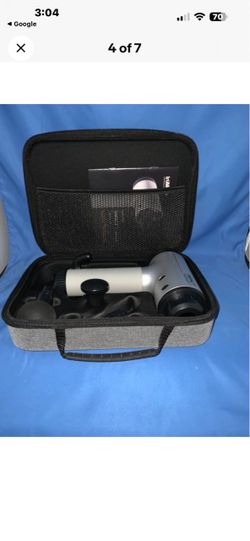 Percussion Massage Gun with Case and Attachments