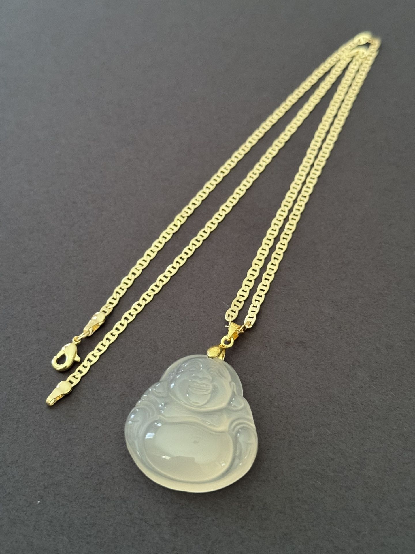 Buddha With 22 Inch Mariner Necklace