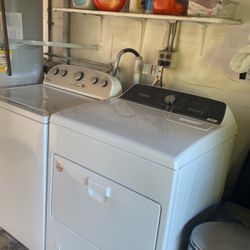 Whirlpool Washer And Dryer  7cu Feet