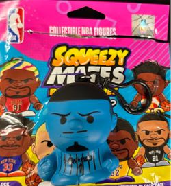 SqueezyMates NBA  Rare Collectible Figures: Retro Series 90's Pop