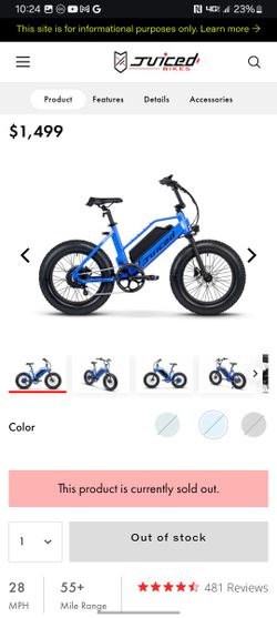 Juiced Bikes Rip Racer With Upgrades