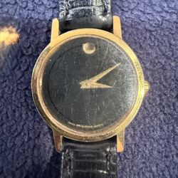   MOVADO Museum Gold Tone Women’s Watch. Sapphire Crystal  Quartz SWISS