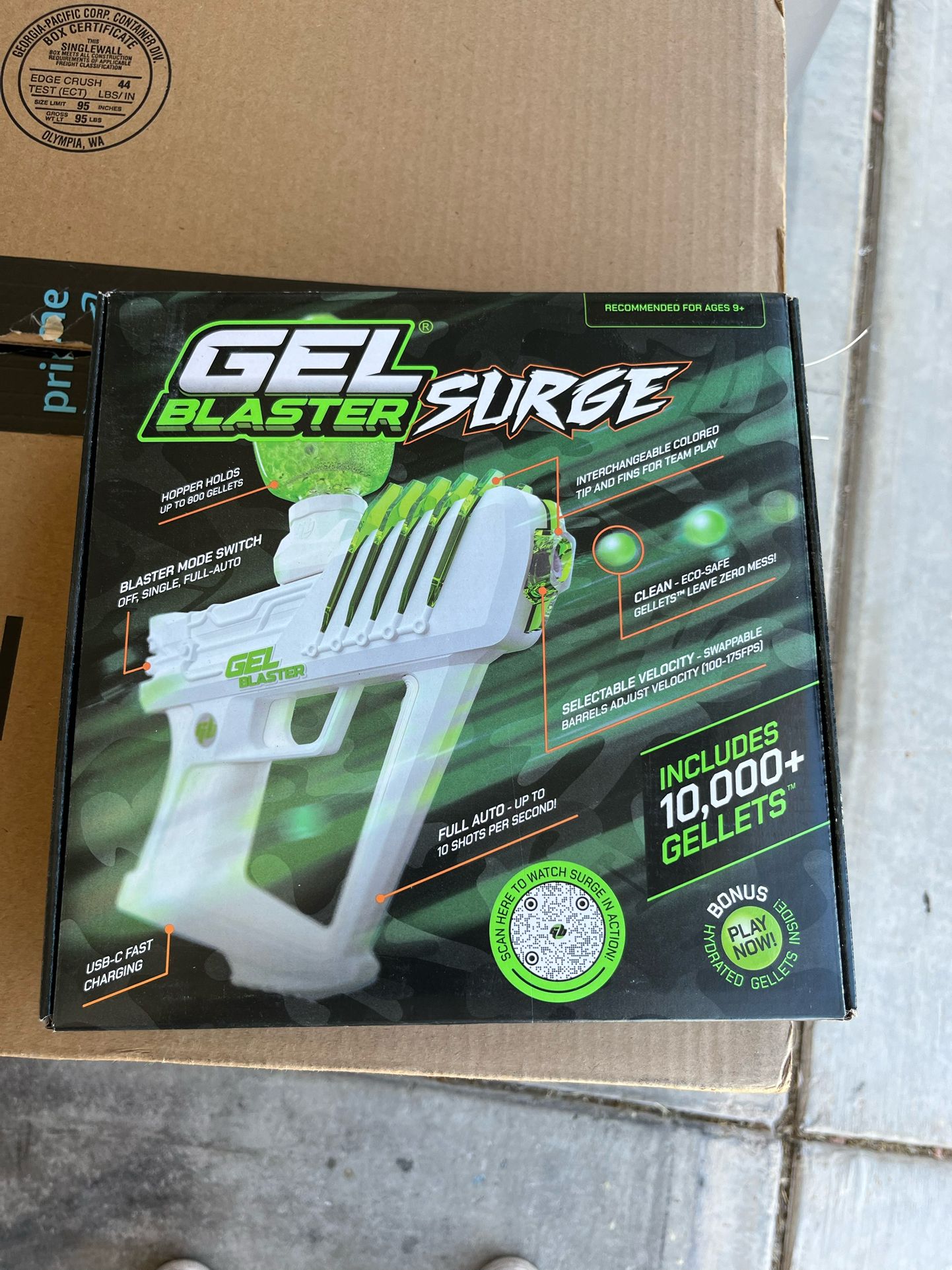 Gel Blaster Surge with 10,000+ Gellets
