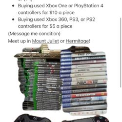 READ DESCRIPTION if interested in selling old games or controllers!