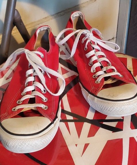 Mens Red Size 12 Converse
