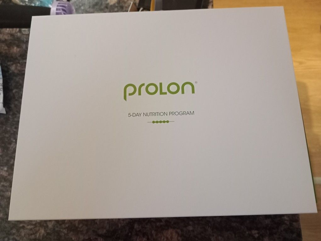 5-day Nutrition Program By Prolon New (Factory Sealed)(With Tamper Evident Seal) Asking 120$ Obo
