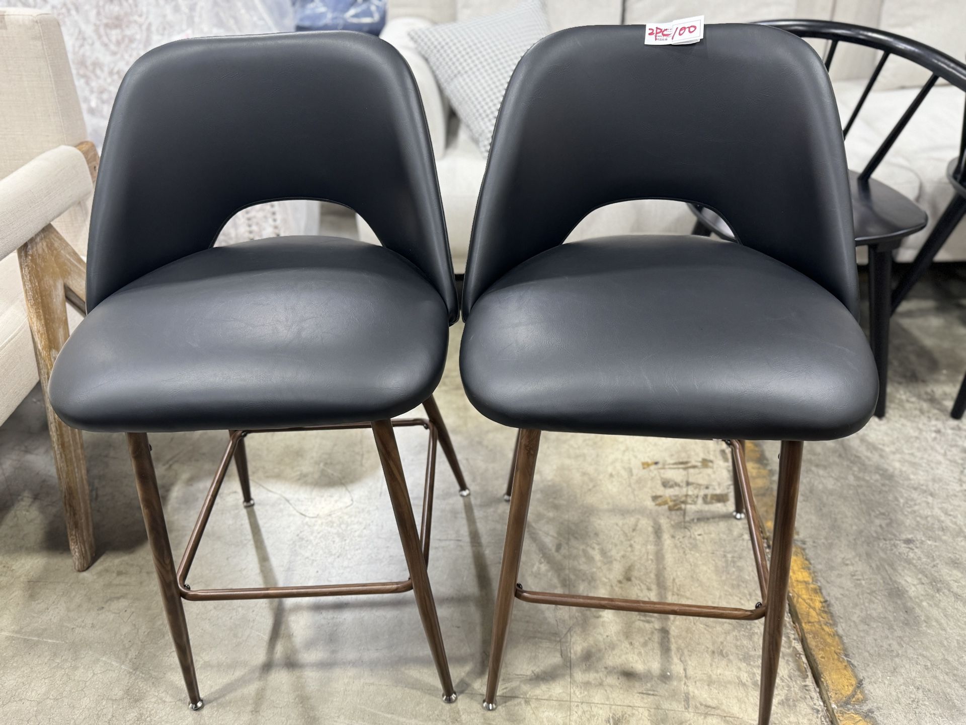 High-quality Dining Chair black 100/2pc