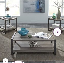 3 Gray Tables
