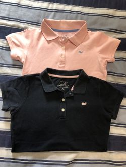 Vineyard Vines Polo Shirts- girls (used in good condition)