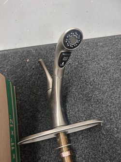 Garbage disposal and faucet