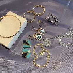 Vintage Eclectic Jewelry Lot