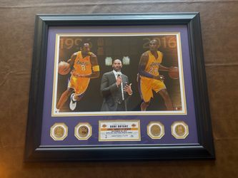 Kobe Bryant Jersey Retirement Highland Mint 27/99