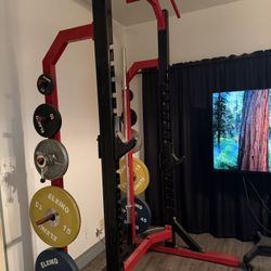Commercial Squat Rack