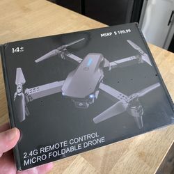 2.4G Remote Control Micro Foldable Drone! Brand New!