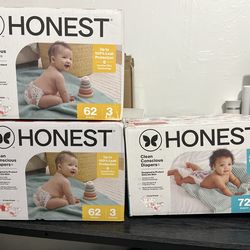 Honest diaper sizes 2&3
