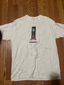 Mac Miller Swimming Album Graphic T-Shirt White Mens large Tracklist Back 2022