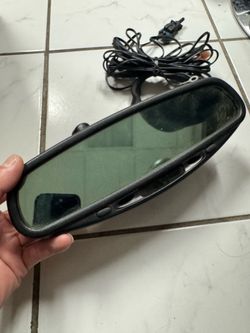 Rear View Mirror w/ Mountain Bracket & Wiring Auto Dimming GM General Motor