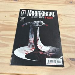 Moon Knight Black White Blood Issue 1