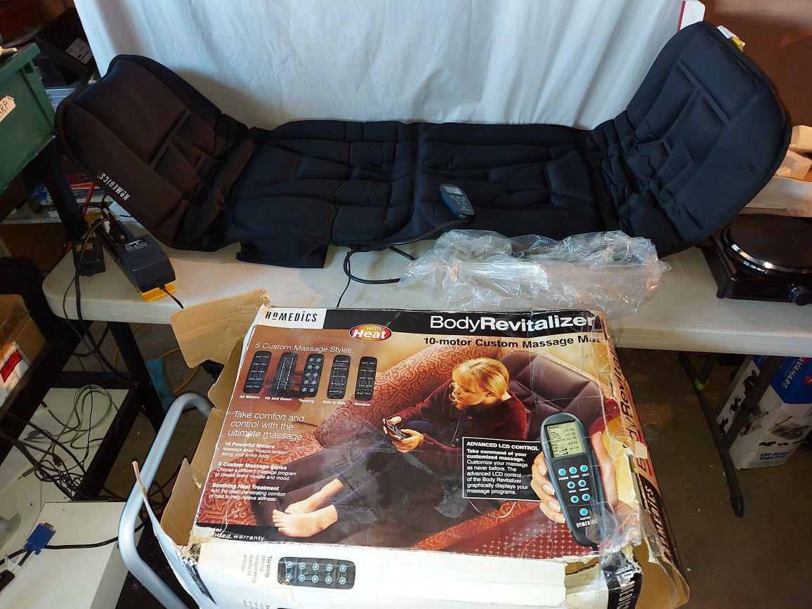 Homedics 10 motor clearance massage cushion with heat